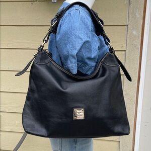 Authentic Dooney & Bourke Black Shoulder Bag